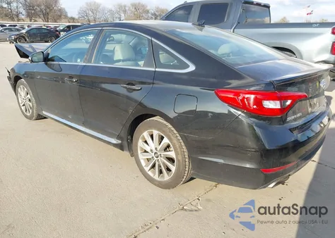 2016 Hyundai Sonata Sport из США, поврежденный, VIN 5NPE34AF9GH265133